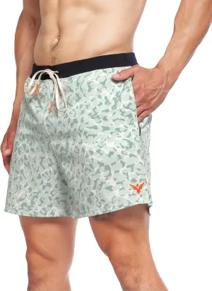 YOGA CROW 5" Men's Yoga Shorts –Mens Athletic Shorts with Zipper Pockets, Breathable Liner, Mens Running Shorts, Hot Yoga