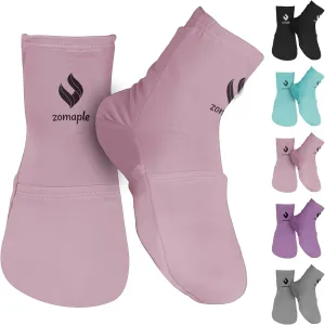 Zomaple Cold Therapy Socks for Women and Men - Perfect Ice Pack Cooling Socks for Plantar Fasciitis Feet, Neuropathy, Chemotherapy Recovery, Arthritis, Ankle & Heel Pain Relief (Lavender, Medium 7-11)
